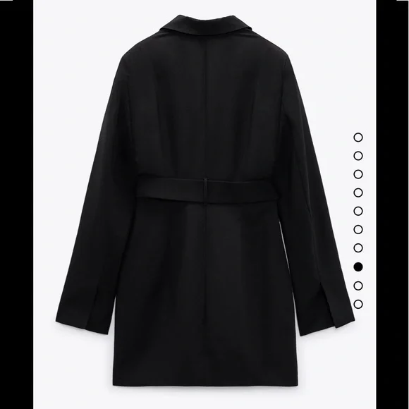 Zara belted blazer dress - Picture 6 of 8